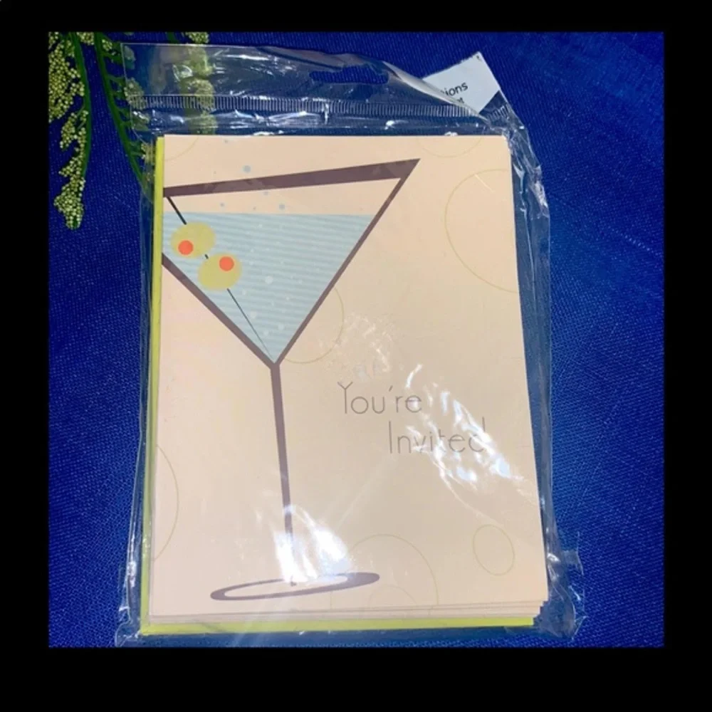 AMERICAN GREETINGS MARTINI YOU'RE INVITED 🍸